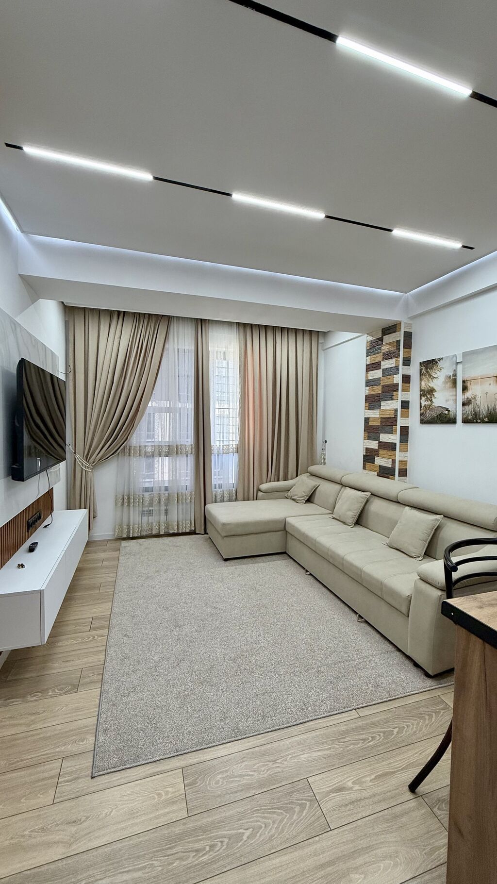 Продаётся 3-комнатная квартира-студия, 78 м², ЖК «Гапар Айтиев», 7 этаж: фото 4