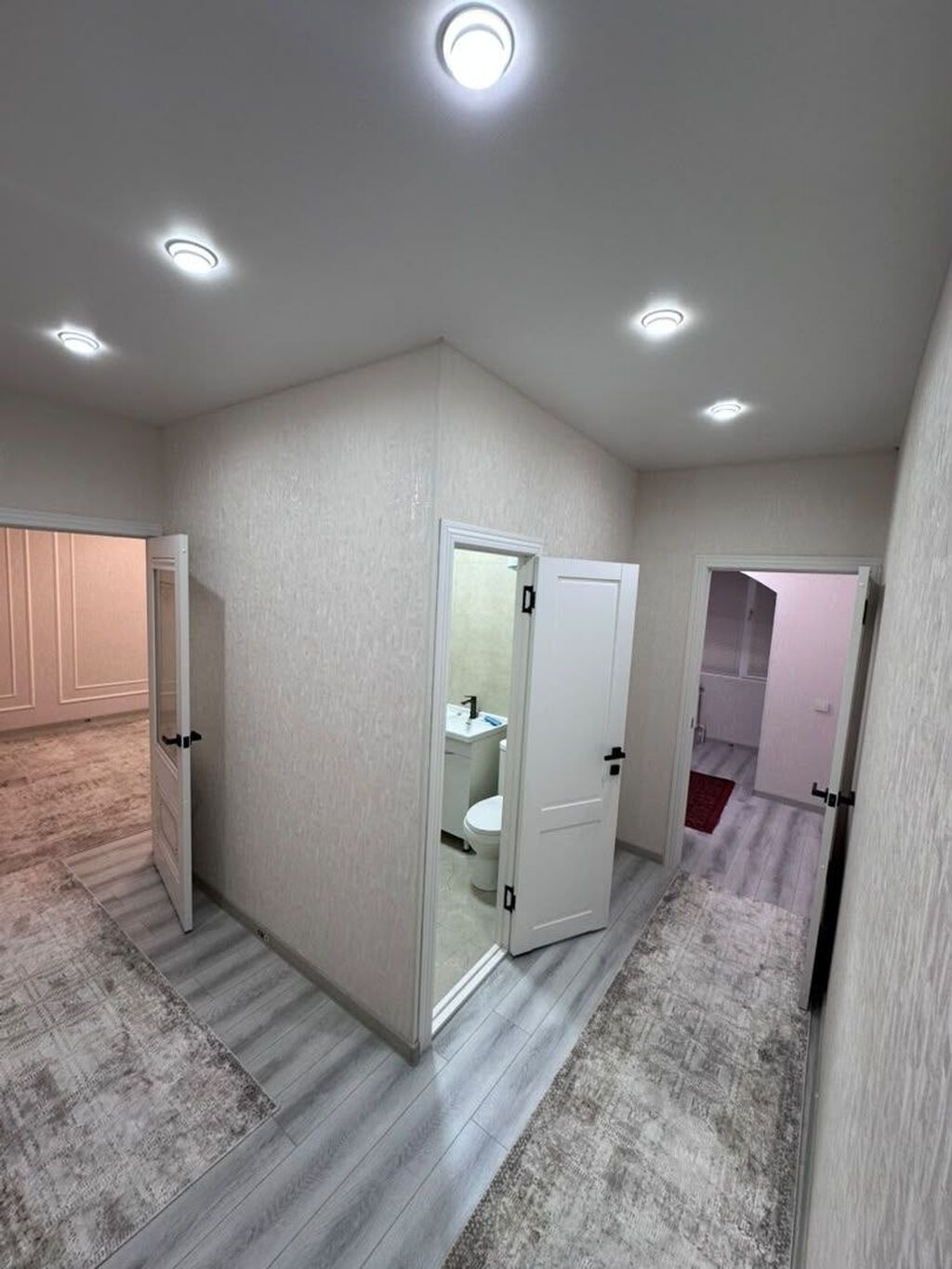 1 комната, 44 м², Кызыл Аскер 106 серия улучшенная, 1 этаж, Евроремонт