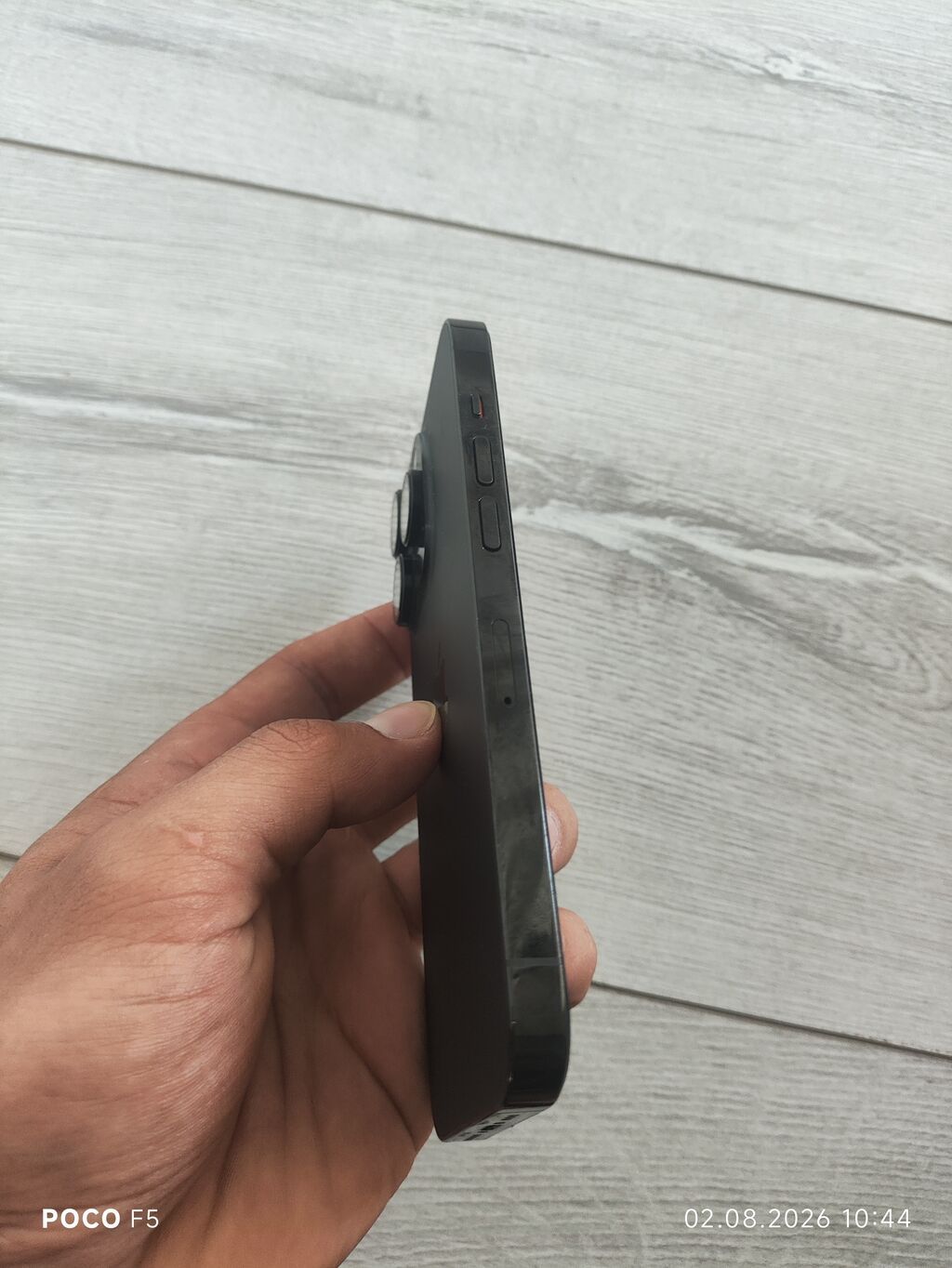 IPhone 14 Pro, Б/у, 128 ГБ, Графит, Зарядное устройство, Защитное стекло, Чехол, 84 %: фото 5