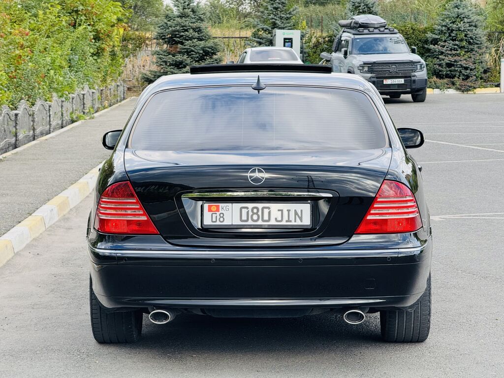 Mercedes-Benz S-Class: 2003 г., 3.7 л, Автомат, Бензин, Седан: фото 6
