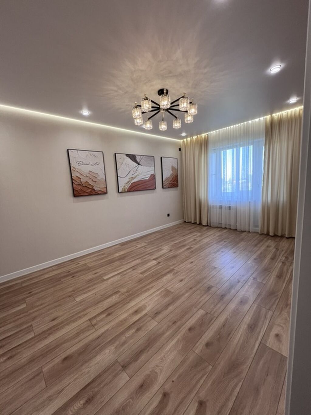 1 комната, 54 м², Кок-Жар ж/м 107 серия, 4 этаж, Дизайнерский ремонт: фото 2