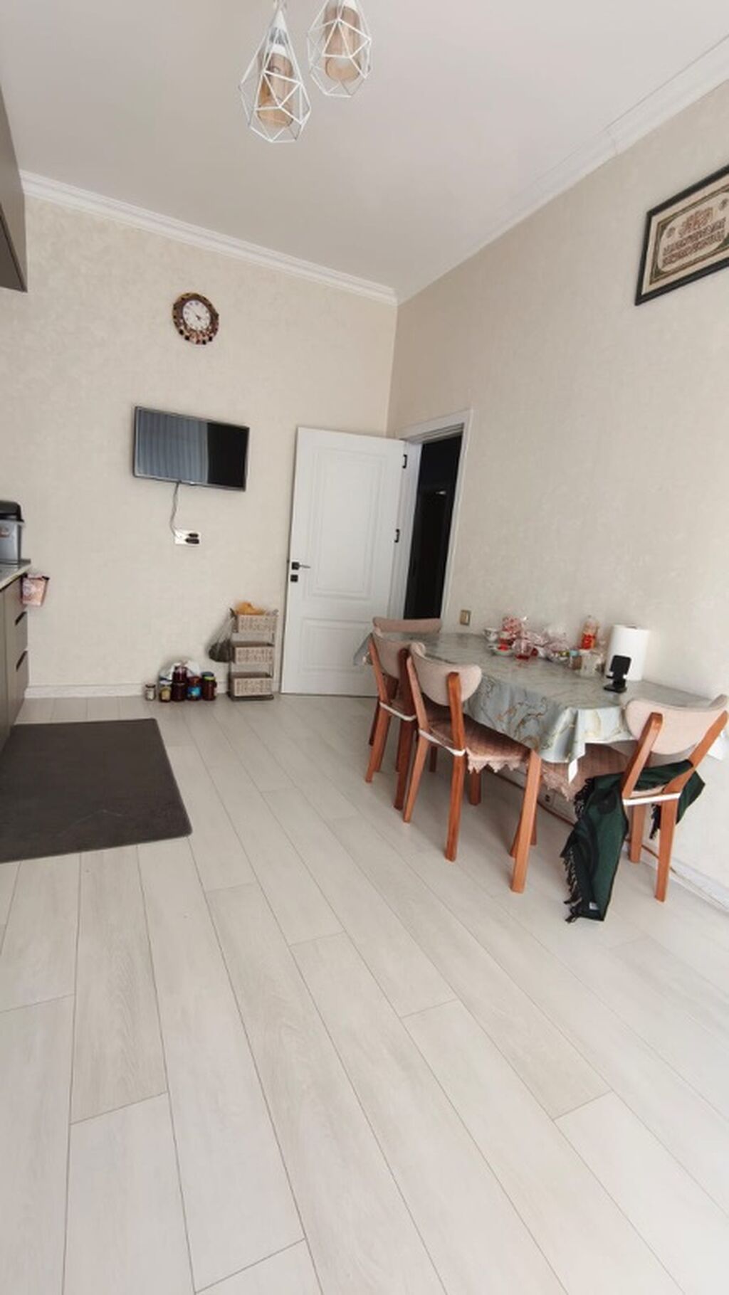 3 otaqlı, 90 kv. m, Yeni təmirli