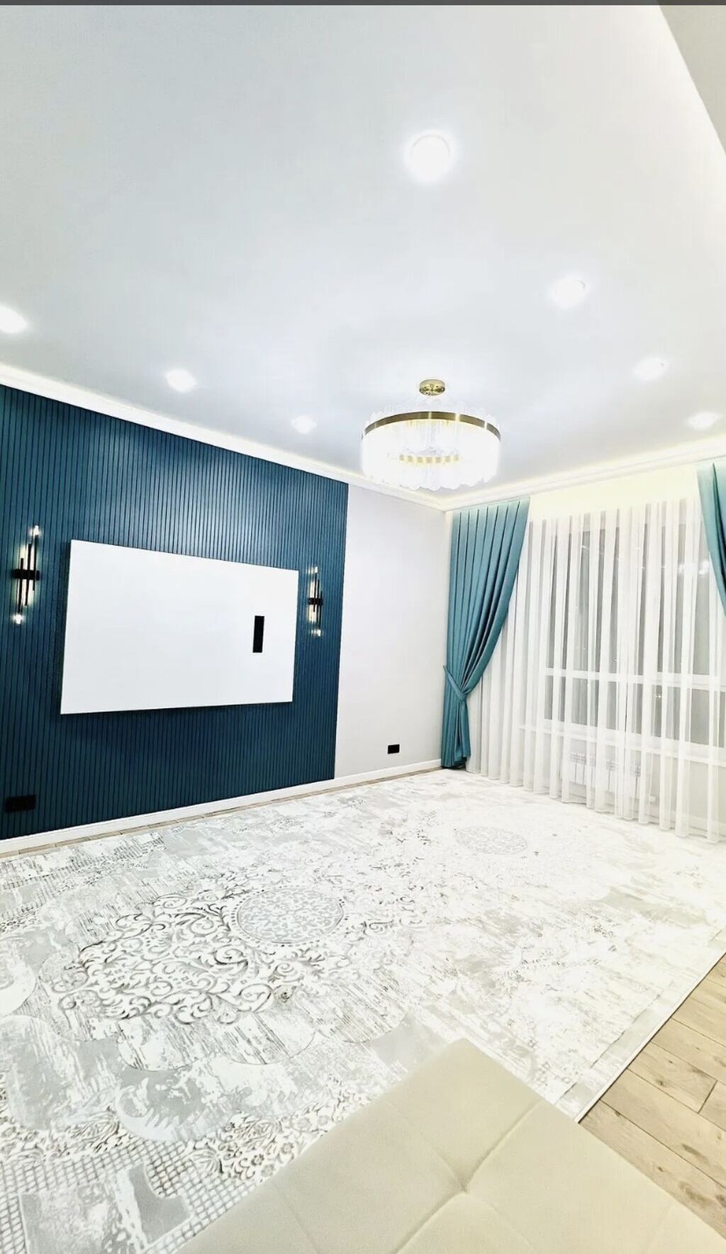 3 комнаты, 83 м², Пишпек Элитка, 9 этаж, Дизайнерский ремонт: фото 6