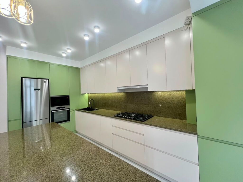 3 комнаты, 105 м², Асанбай мкр Элитка, 9 этаж, Дизайнерский ремонт: фото 3
