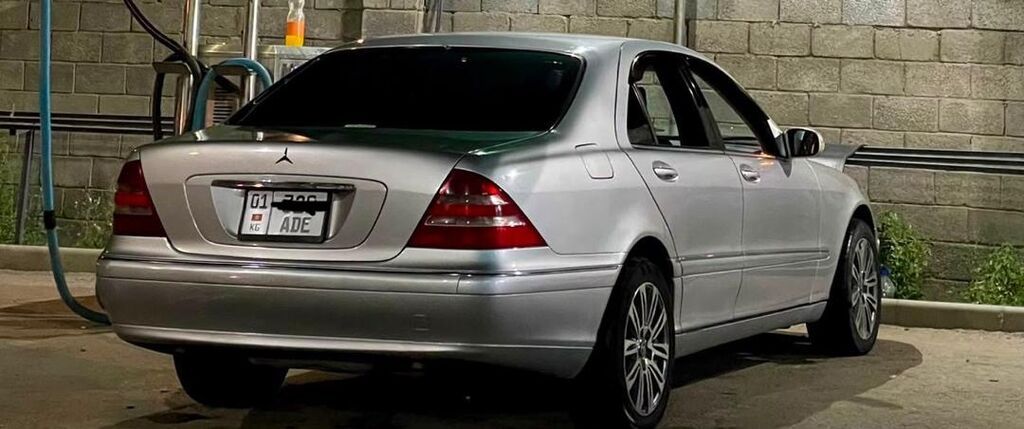 Mercedes-Benz S-Class: 2000 г., 3.2 л, Автомат, Бензин, Седан: фото 3