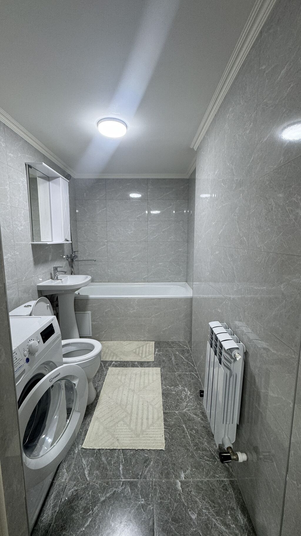 Студия, 40 м², Аламедин-1 мкр 8 этаж, Свежий ремонт: фото 7