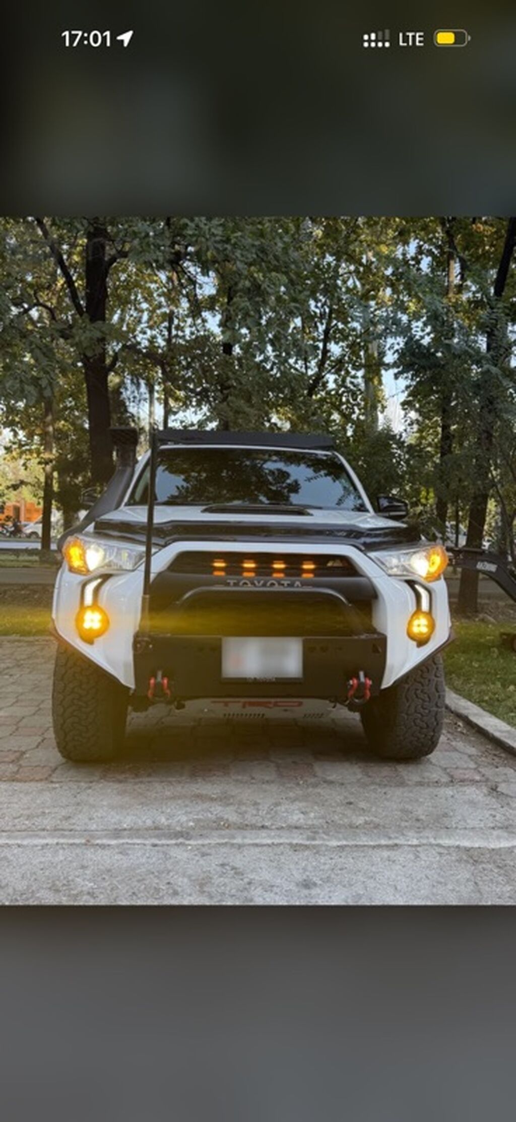 Toyota 4Runner: 2018 г., 4 л, Автомат, Бензин, Внедорожник: фото 4