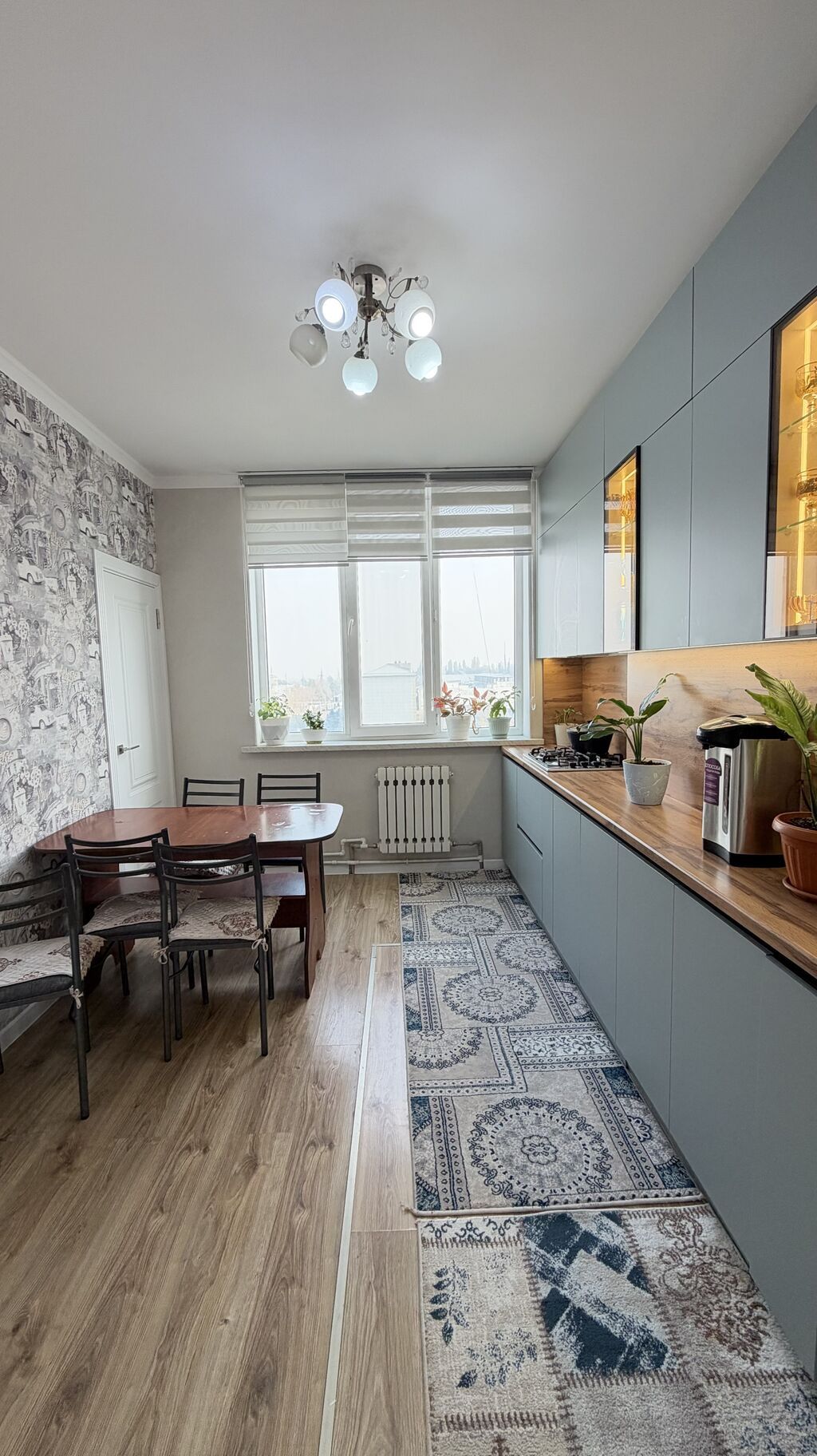 2 комнаты, 66 м², Тунгуч мкр Элитка, 5 этаж, Свежий ремонт: фото 2