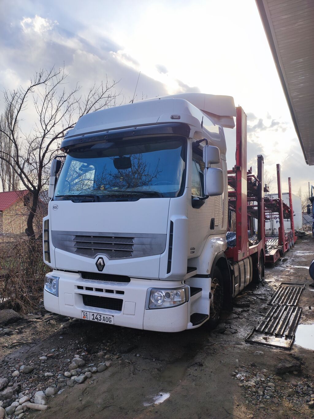 Тягач, Renault, 2010 г., Сar carrier trailer: фото 7