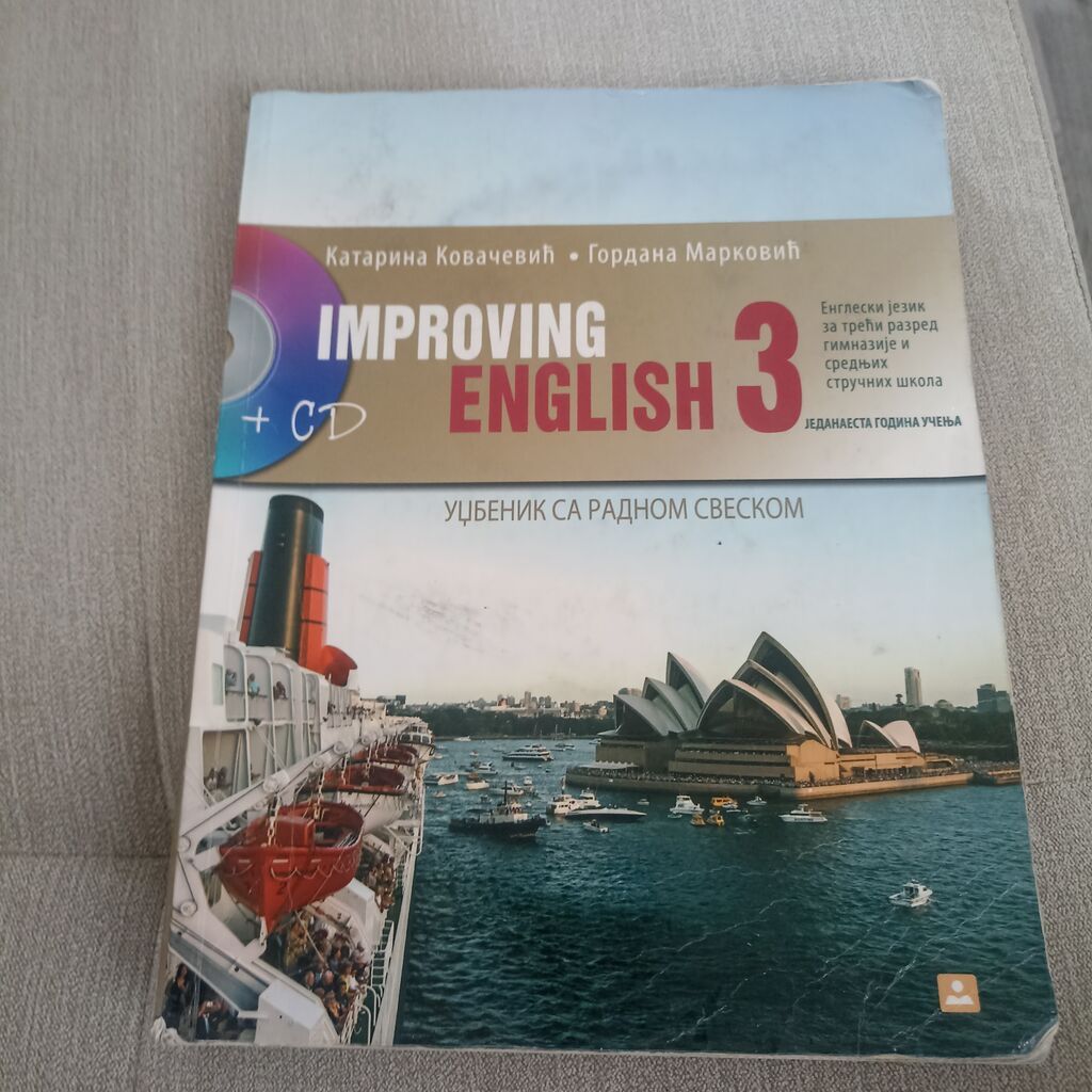 Udžbenici: Naslov: Improving English 3 – Уџбеник са радном свеском (+ CD) Опис