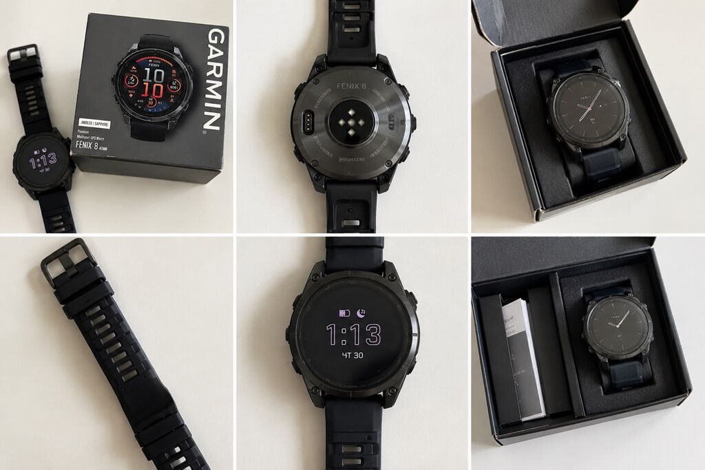 Garmin Fenix 8, диаметр 47 мм — мультиспортивные GPS‑часы с AMOLED и: фото 2