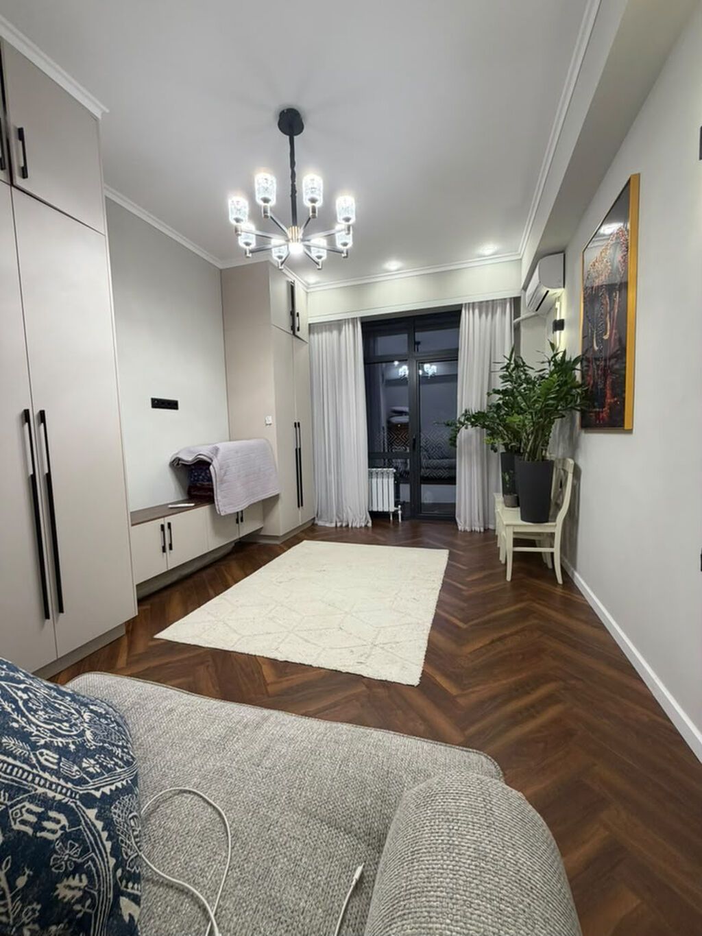 Студия, 65 м², Ала-Арча ТРЦ Элитка, 7 этаж, Дизайнерский ремонт: фото 7