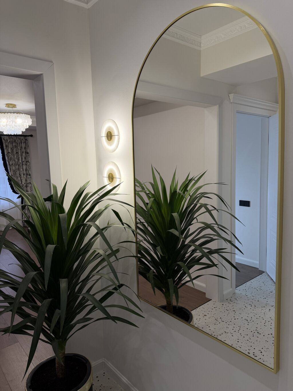 2 комнаты, 46 м², Тунгуч мкр 8 этаж, Дизайнерский ремонт: фото 3
