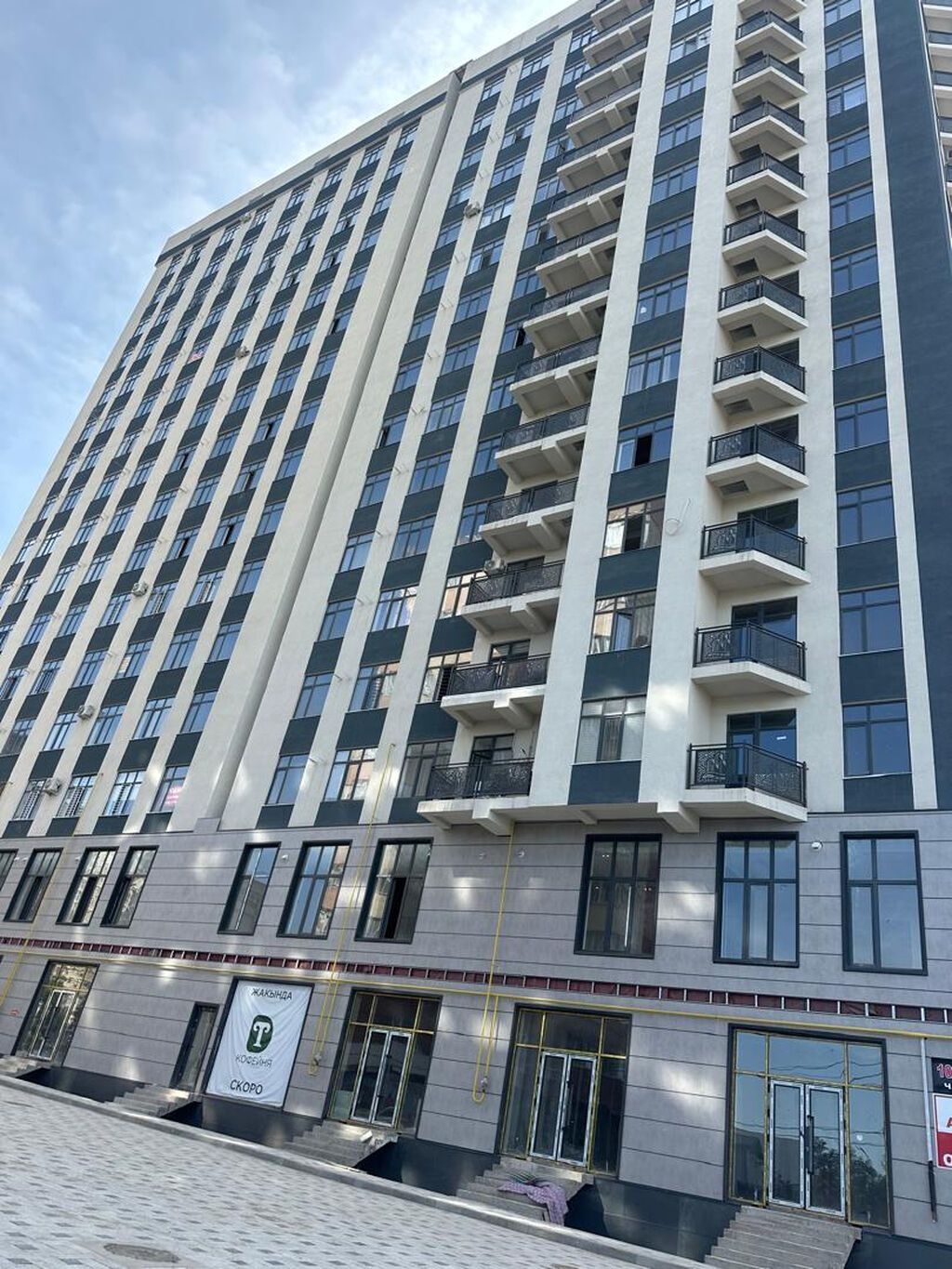 2 комнаты, 76 м², Джал-15 14 этаж, Евроремонт: фото 2