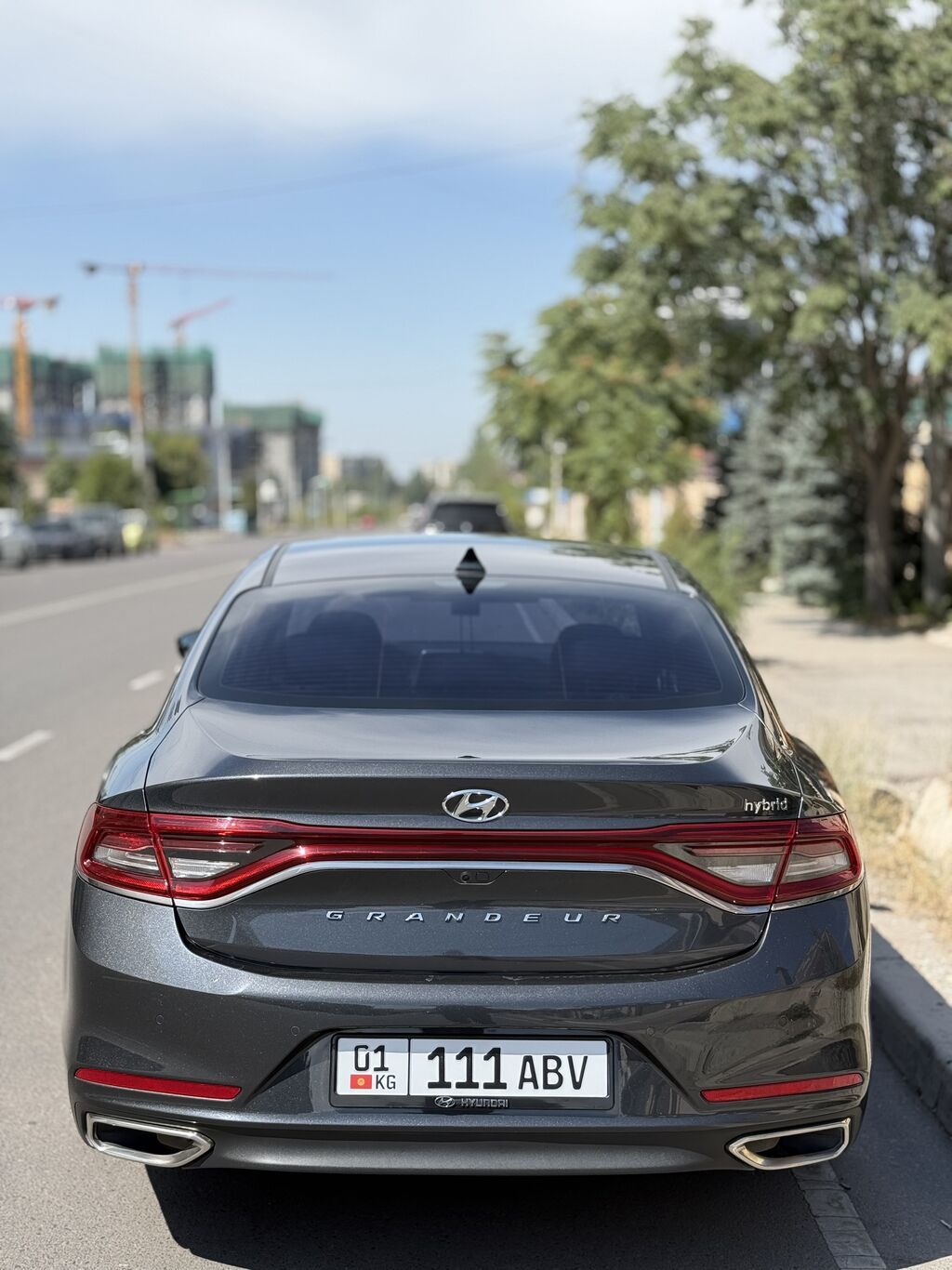 Hyundai Grandeur: 2019 г., 2.4 л, Автомат, Гибрид, Седан: фото 6