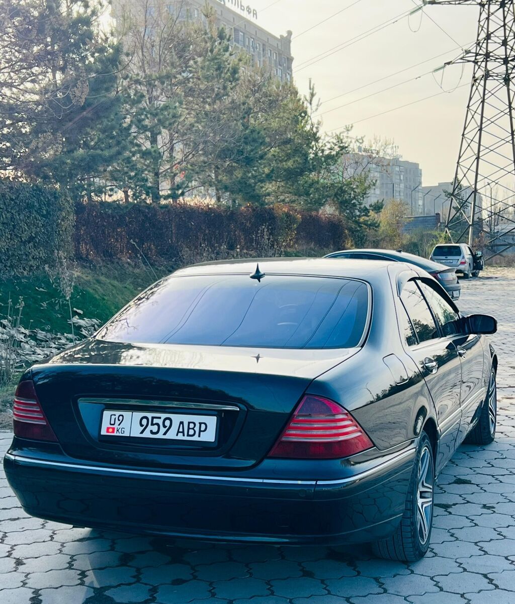 Mercedes-Benz S-Class: 2001 г., 4.3 л, Автомат, Бензин, Седан: фото 4