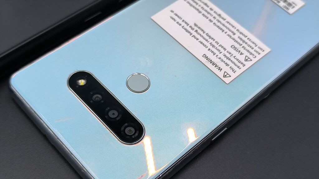 LG Stylo 6, Б/у, 64 ГБ, цвет - Белый, 2 SIM: фото 2