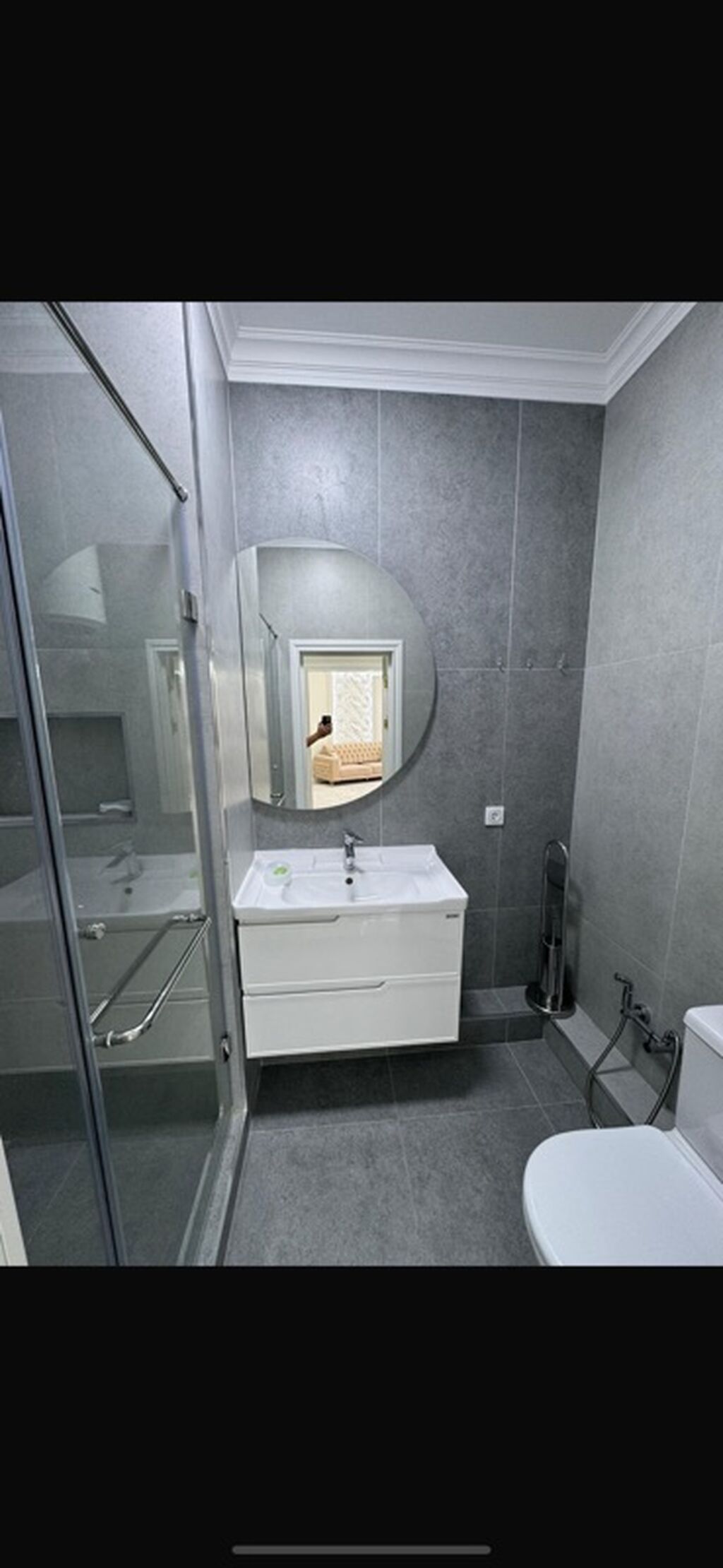 Студия, 64 м², Асанбай мкр Элитка, 13 этаж, Евроремонт: фото 6