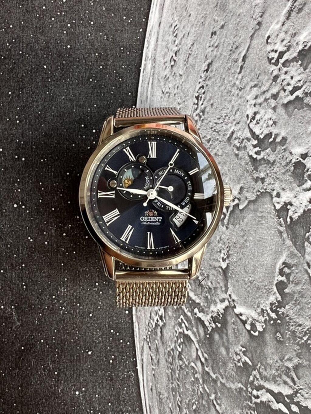 Orient Automatic с индикацией фаз Луны и дня недели - Японские: фото 5