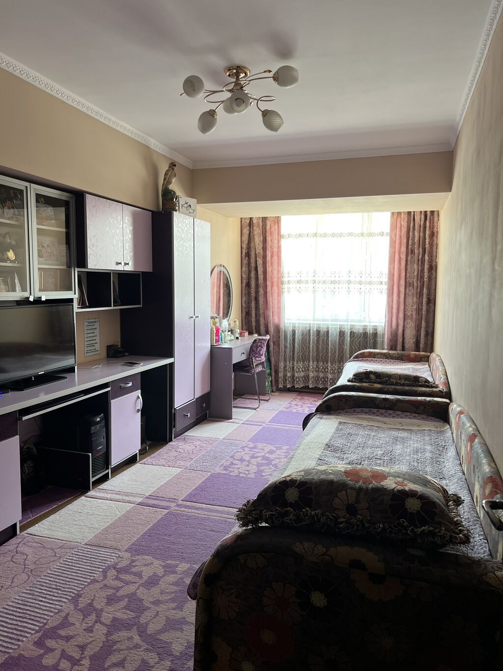 3 комнаты, 84 м², Золотой квадрат Индивидуалка, 3 этаж, Евроремонт: фото 2