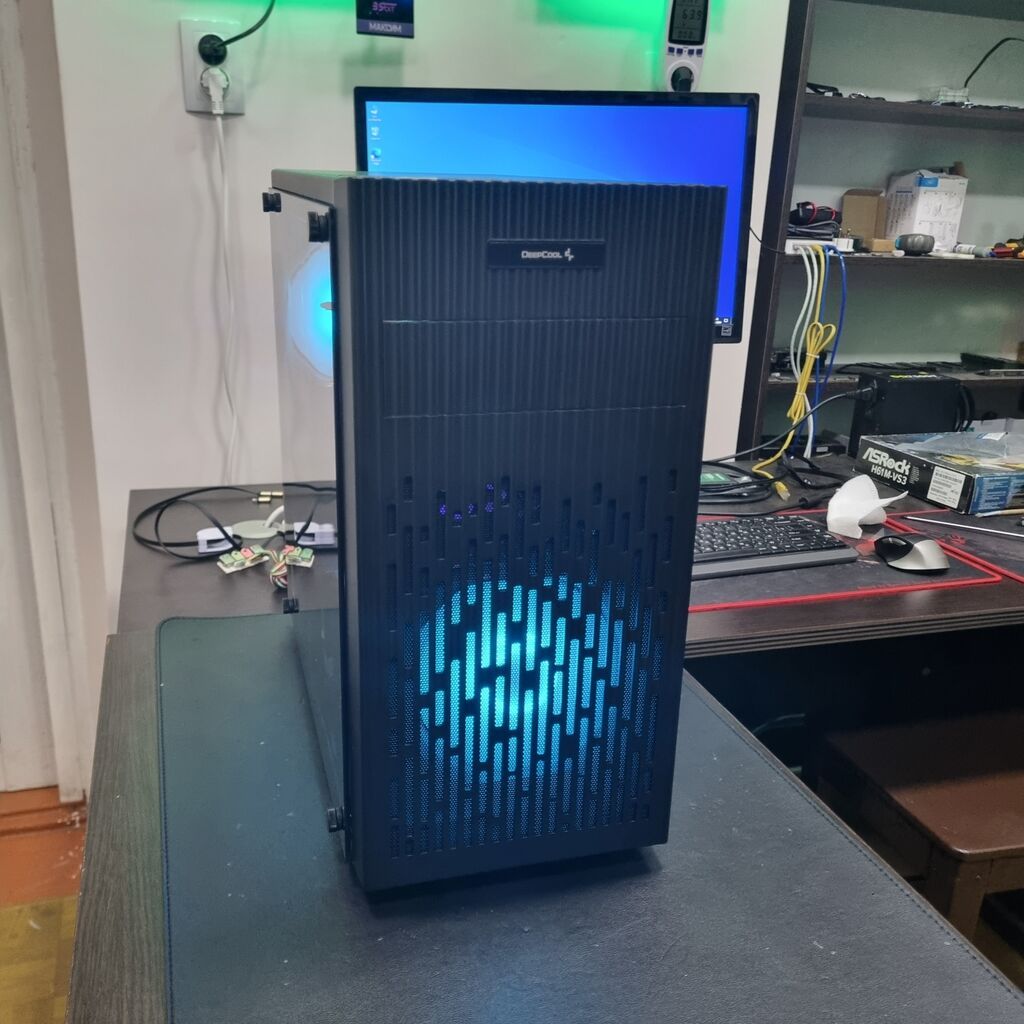 Корпус ПК, Б/у, DeepCool, Micro-ATX, цвет - Черный: фото 8