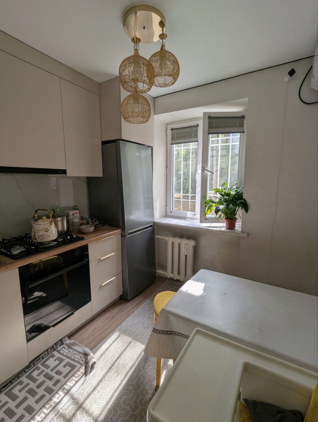 2 комнаты, 43 м², Золотой квадрат Хрущевка, 1 этаж, Свежий ремонт: фото 8