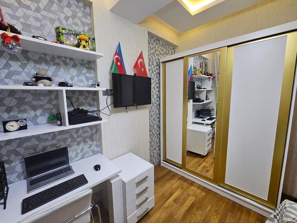 4 otaqlı, Yeni tikili, 116 kv. m