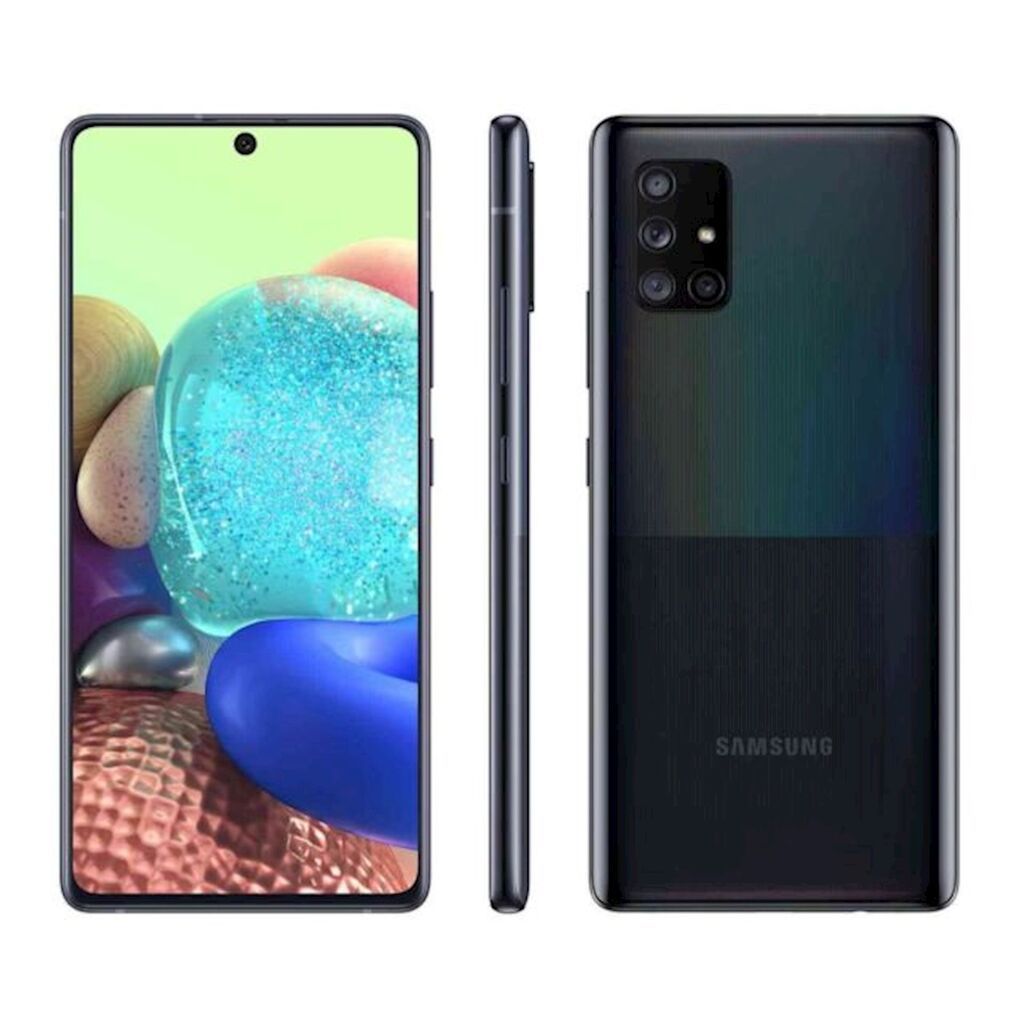 Samsung Galaxy A71, 128 GB, rəng - Qara, İki sim kartlı