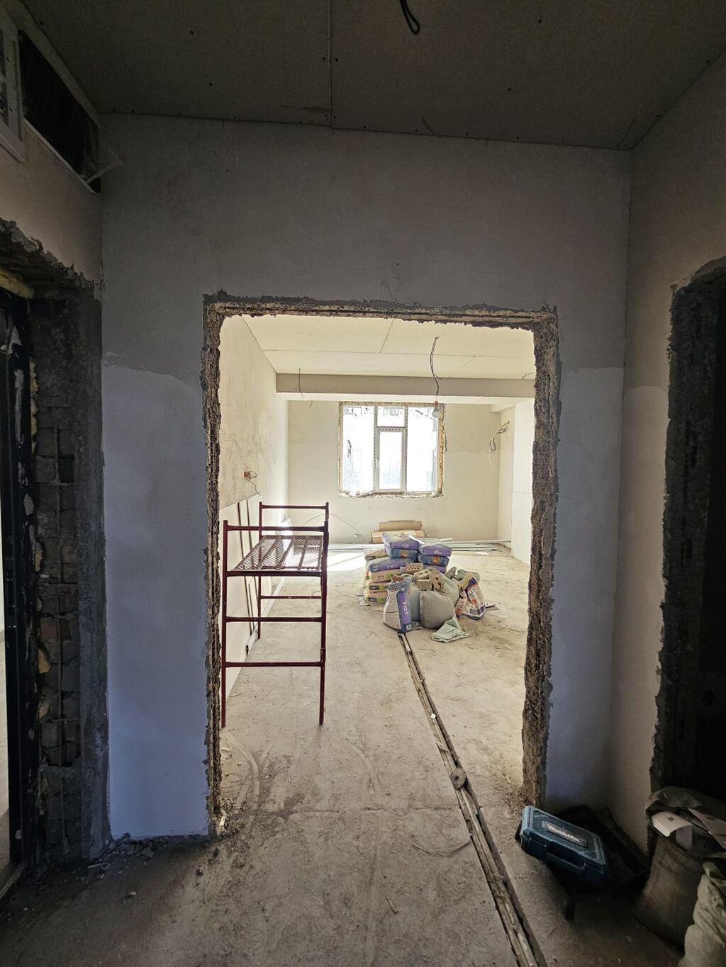 2 комнаты, 70 м², Аламедин-1 мкр Элитка, 3 этаж, ПСО (под самоотделку): фото 5