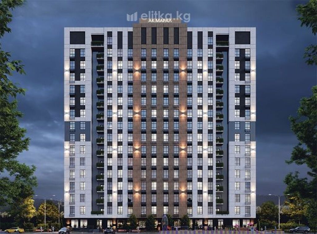 1 комната, 47 м², Пишпек Элитка, 8 этаж, ПСО (под самоотделку): фото 5