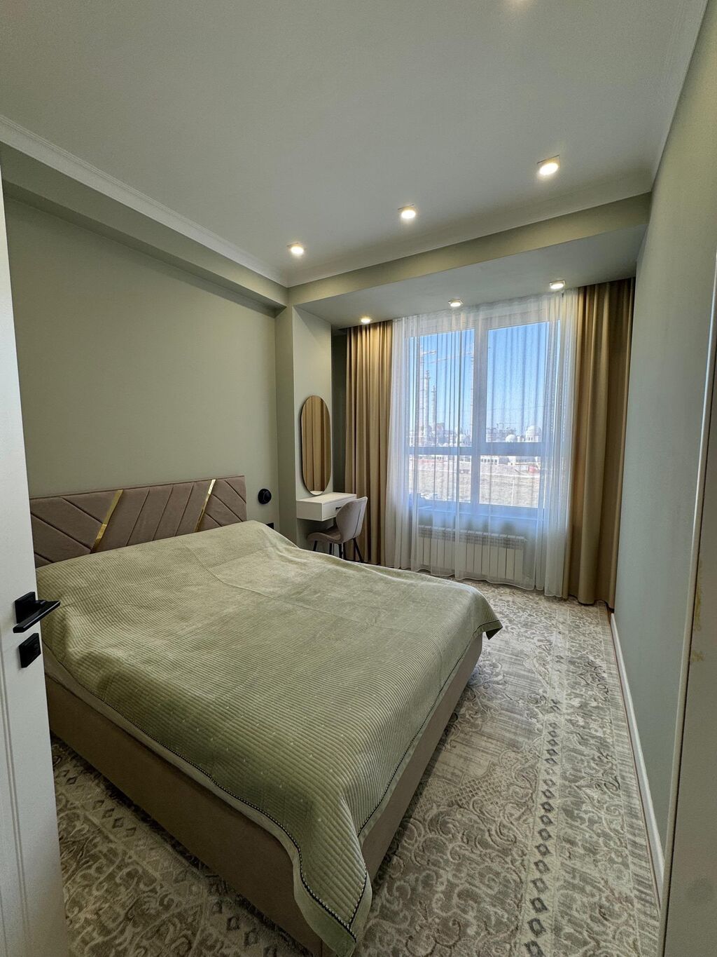 1 комната, 41 м², Асанбай мкр Элитка, 6 этаж, Дизайнерский ремонт: фото 2