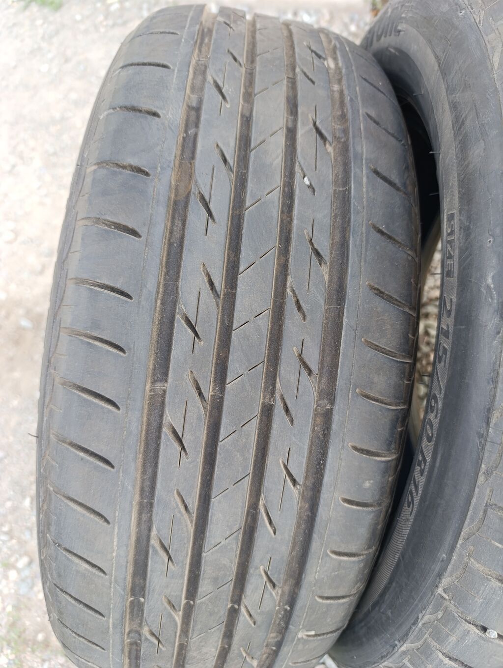 Шины 215 / 60 / R 16, Лето, Б/у, Пара, Легковые, Япония, Bridgestone: фото 3