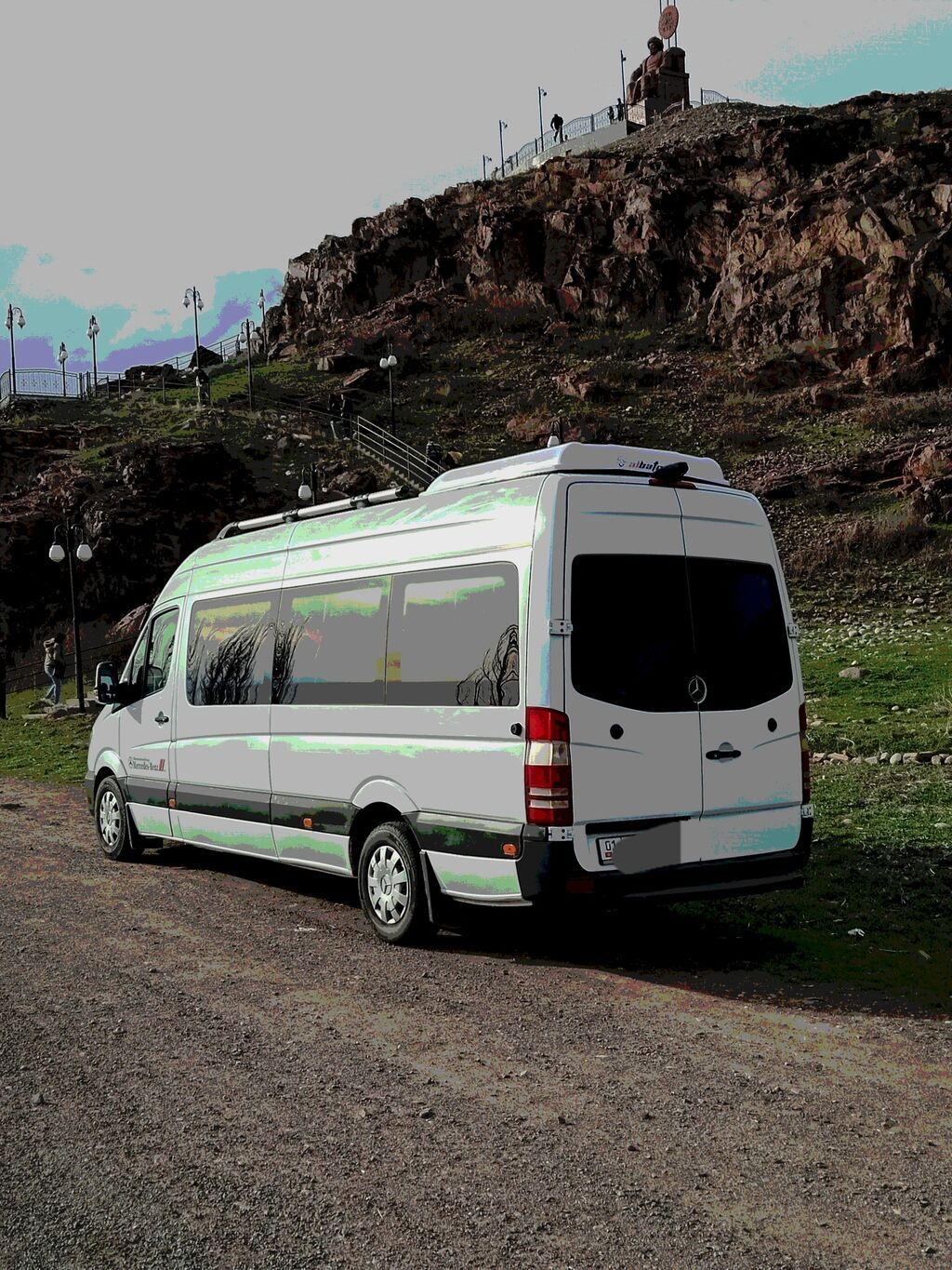 Пассажирский микроавтобус Mercedes-Benz Sprinter — люксовая: фото 5