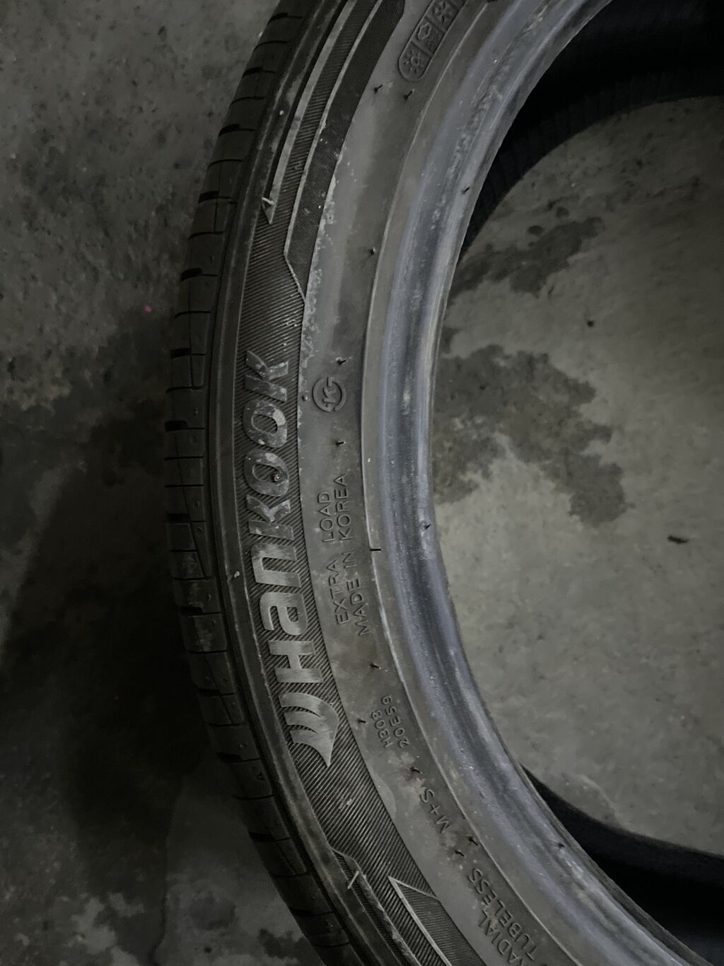 Шины 215 / 45 / R 17, Лето, Б/у, Пара, Легковые, Корея, Hankook: фото 3