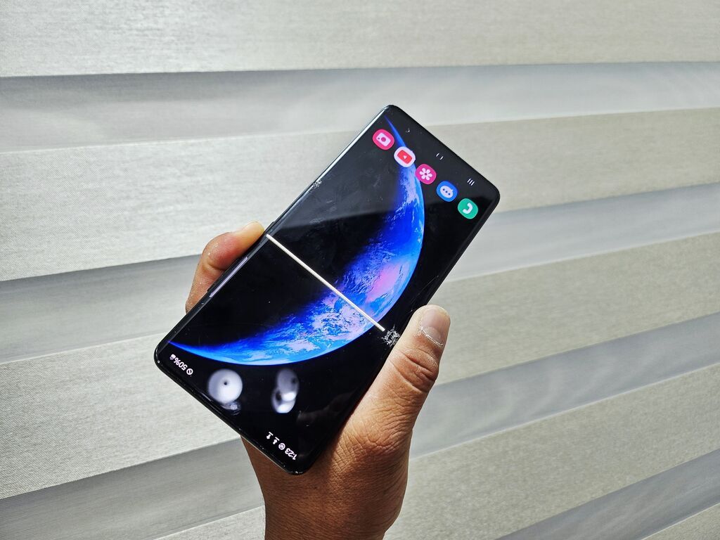 Samsung Galaxy S21 Ultra, Б/у, 256 ГБ, цвет - Черный, 1 SIM, 2 SIM — фото 3