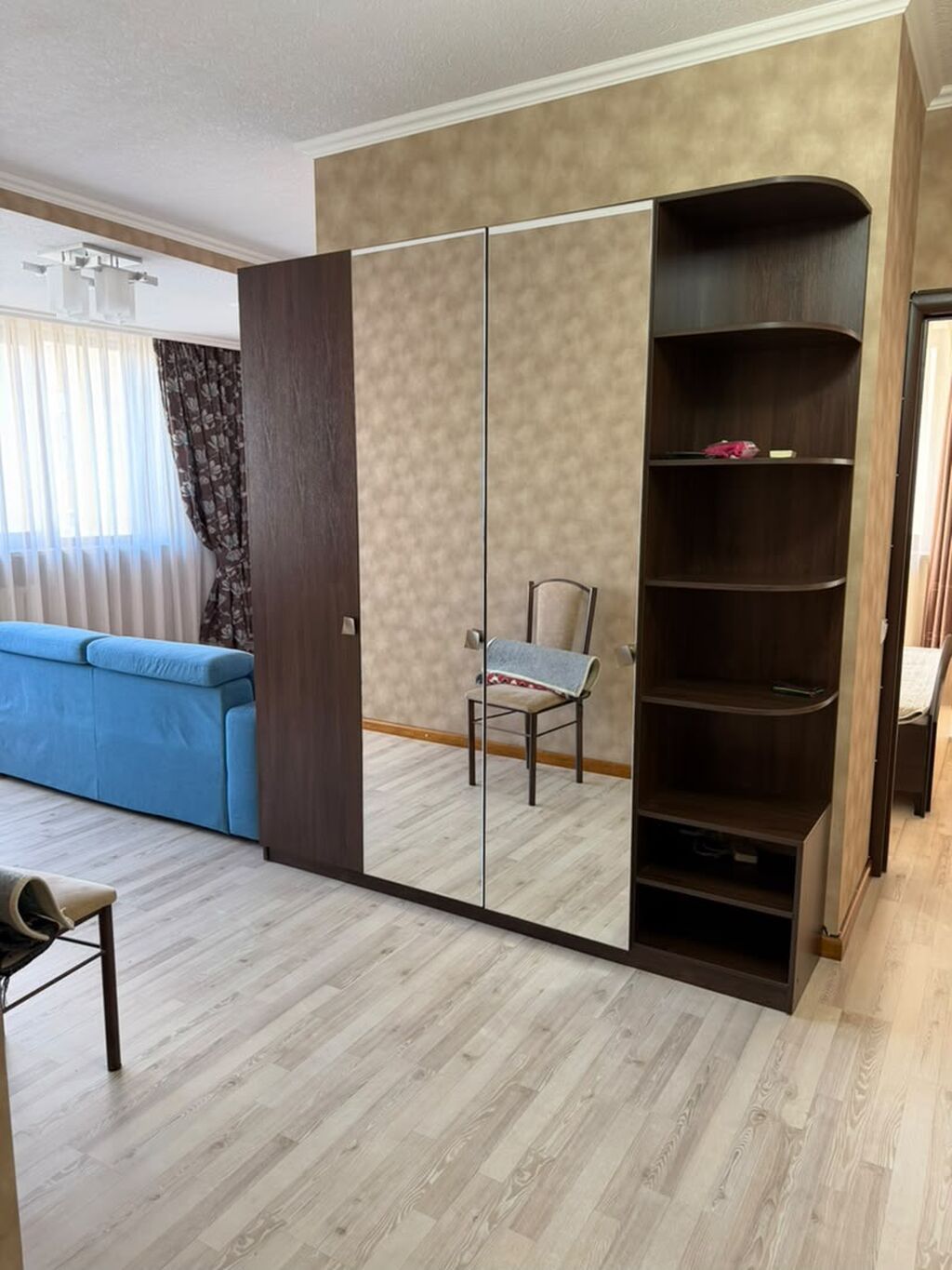 3 комнаты, Золотой квадрат Риэлтор, Без животных, от 1 года, С мебелью полностью: фото 5