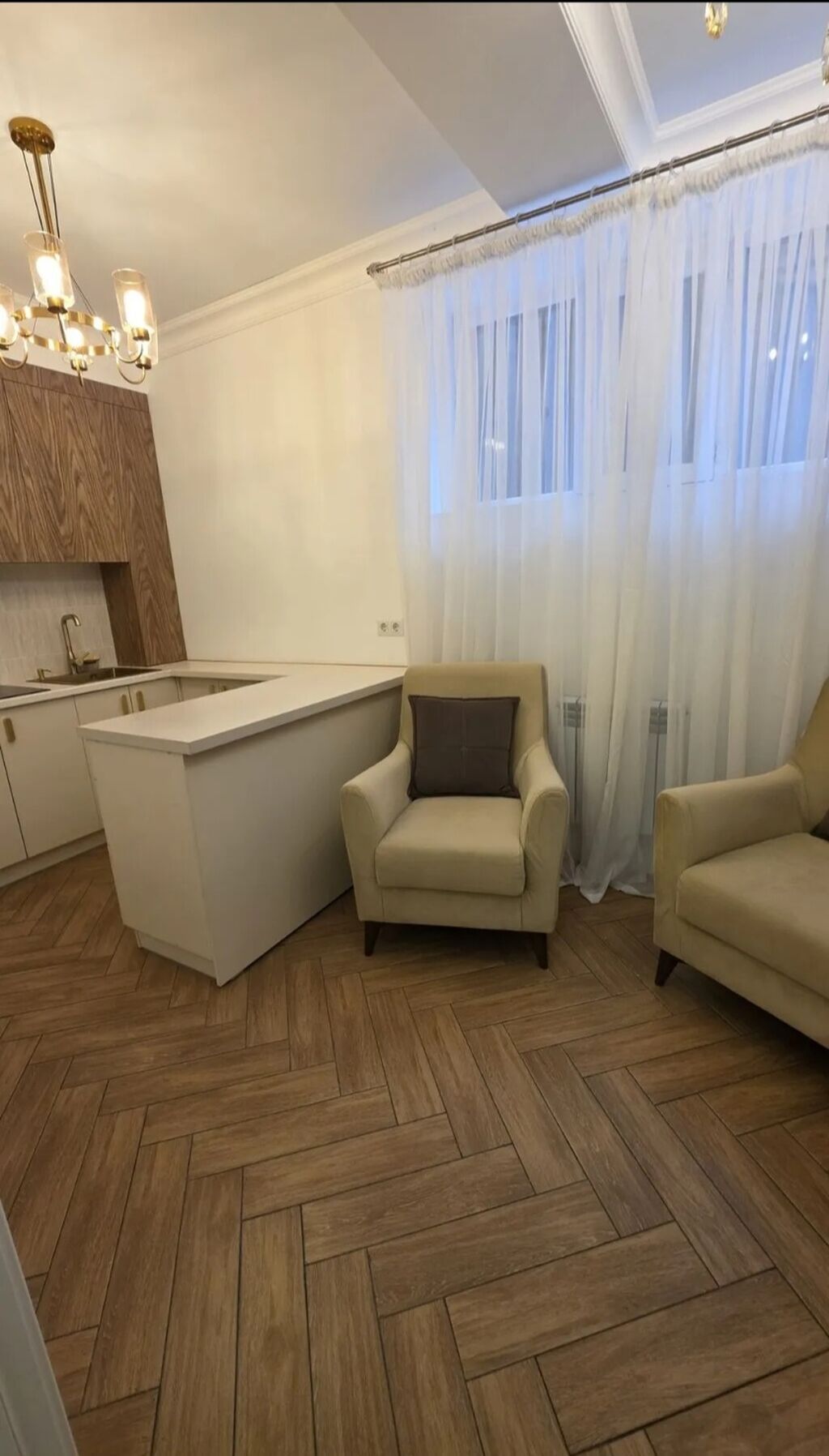 2 комнаты, 55 м², Азия Молл Элитка, 1 этаж, Дизайнерский ремонт: фото 8