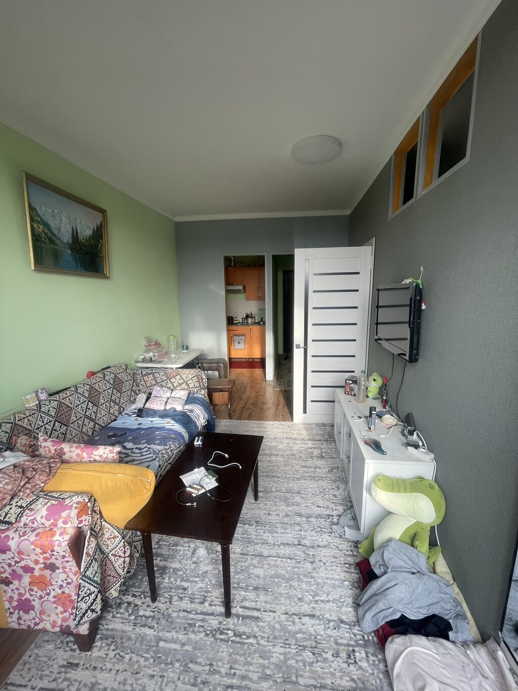 Студия, 32 м², Кок-Жар ж/м Индивидуалка, 3 этаж: фото 1