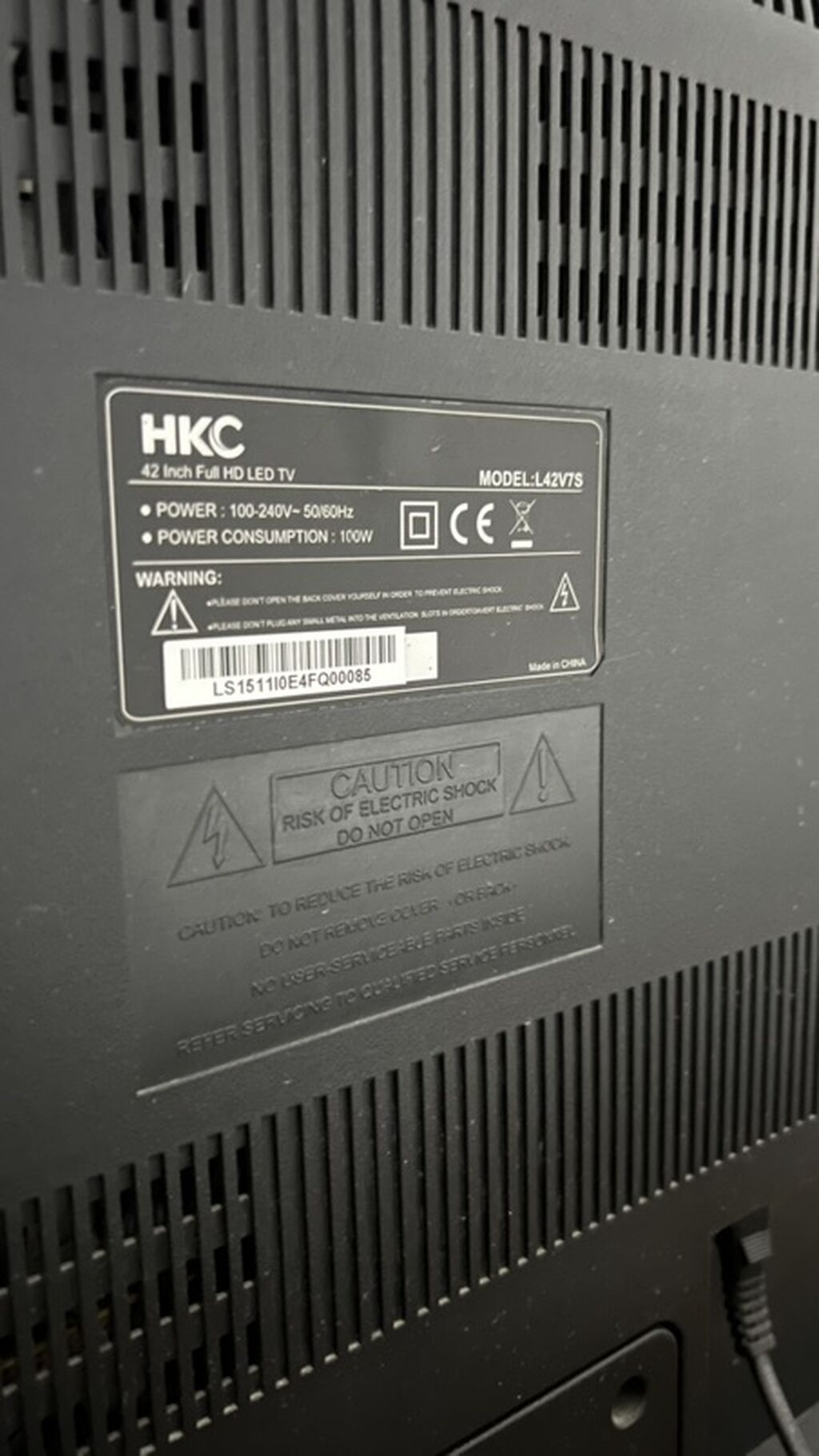 Телевизор HKC L42V1S, 42" Full HD LED + MI TV STICK - Smart TV: фото 3