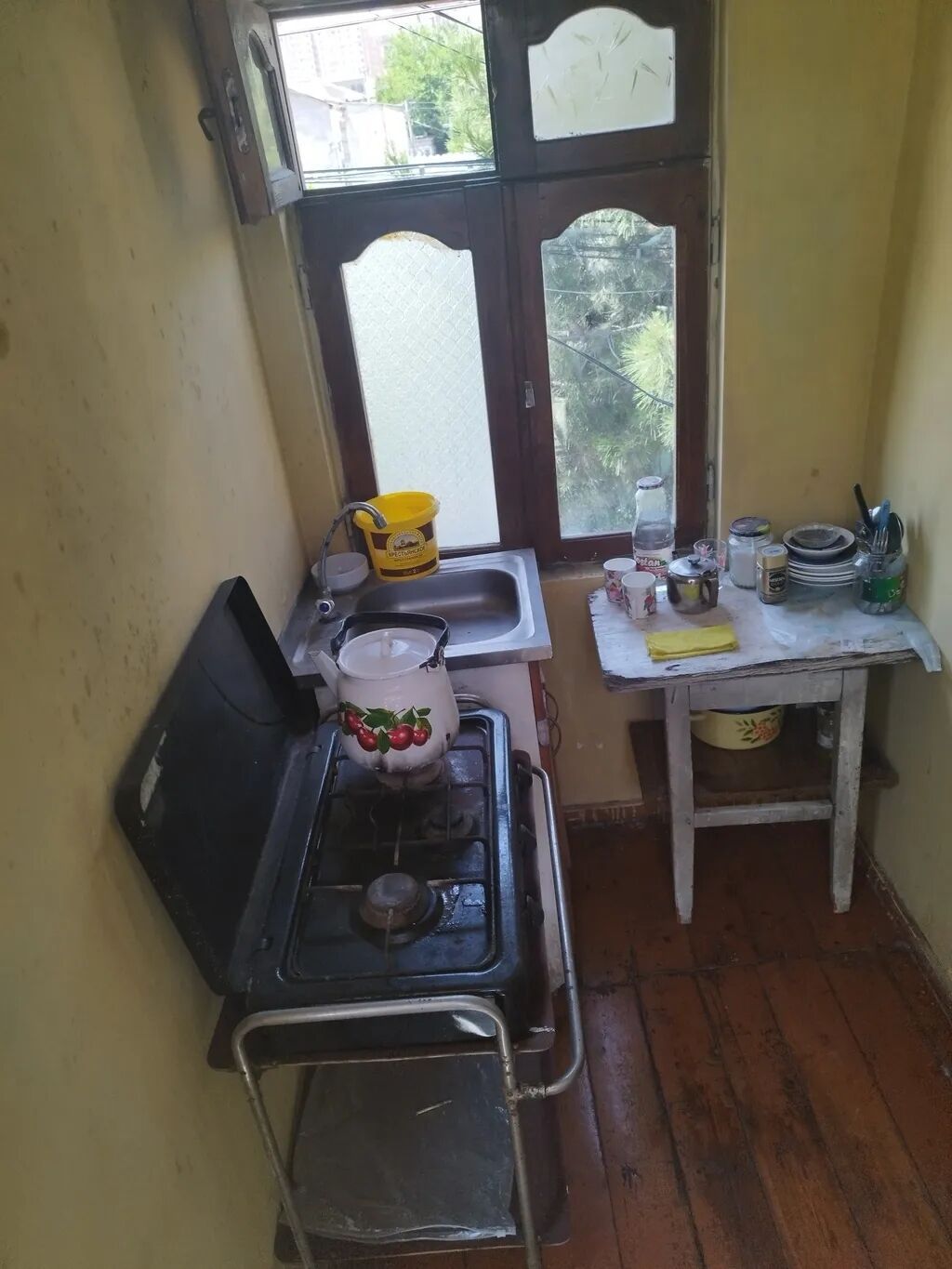 18 kv. m, 1 otaqlı, Qaz, İşıq, Su