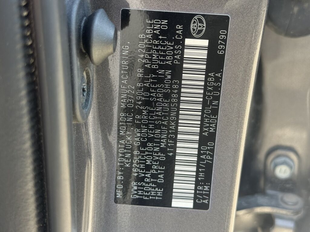Toyota Camry: 2022 г., 2.5 л, Автомат, Гибрид, Седан: фото 6