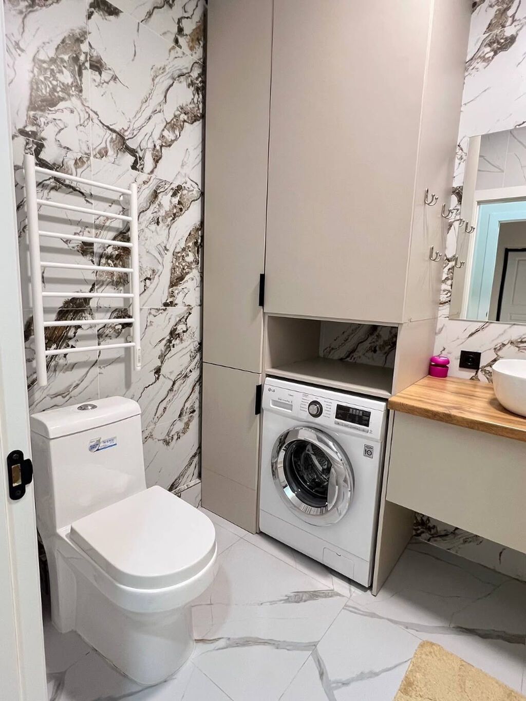 1 комната, 52 м², Асанбай мкр Элитка, 5 этаж, Евроремонт: фото 8