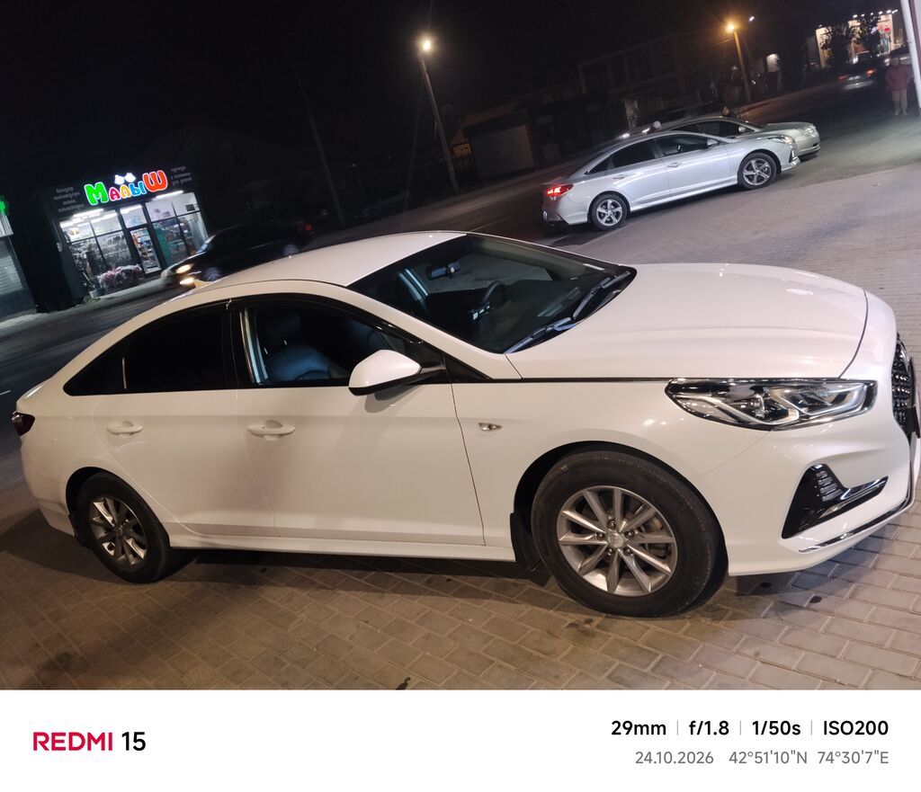 Hyundai Sonata: 2019 г., 2 л, Автомат, Газ, Седан: фото 4