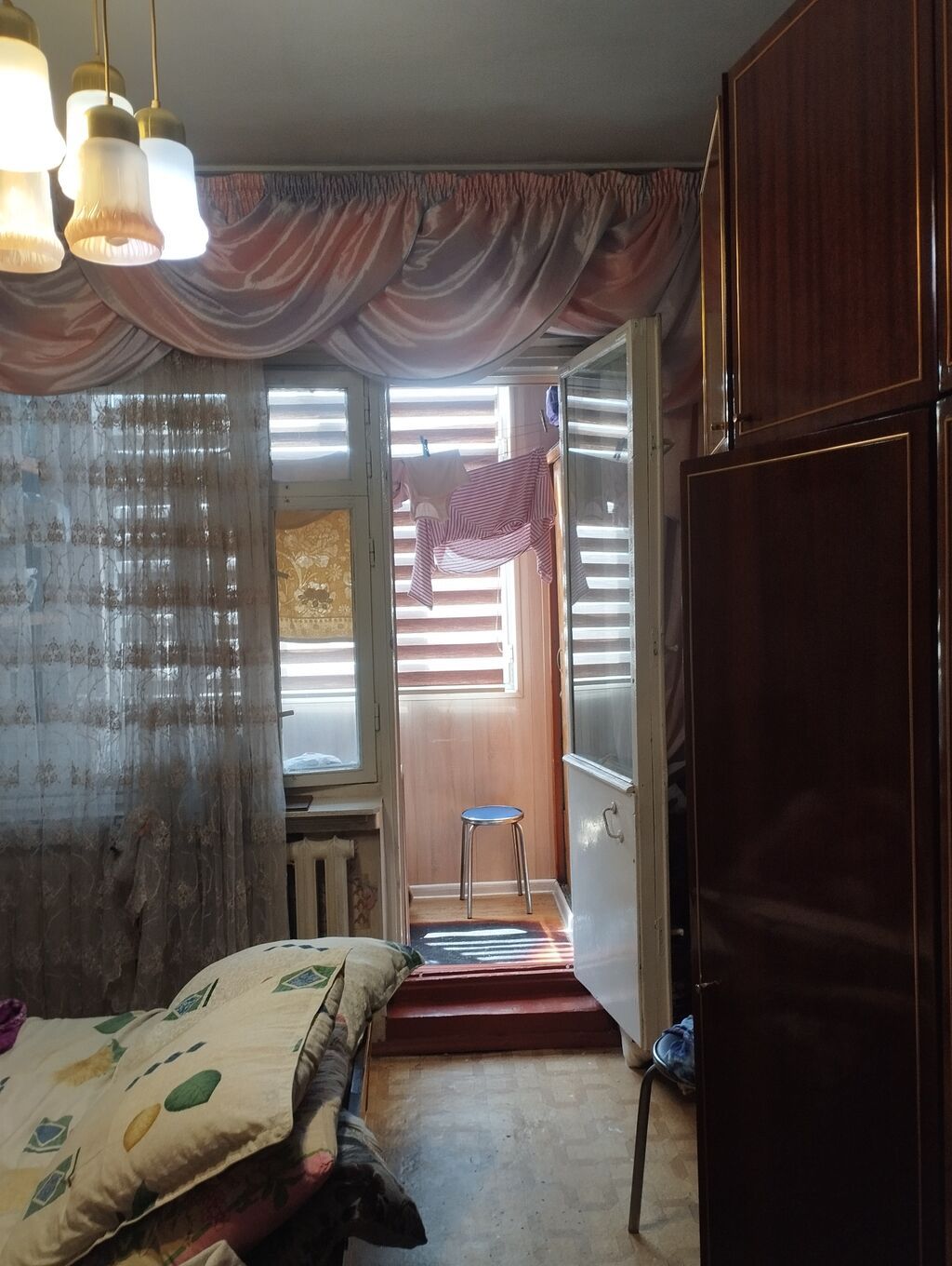2 комнаты, 51 м², Кок-Жар мкр 105 серия, 3 этаж, Требуется ремонт: фото 4
