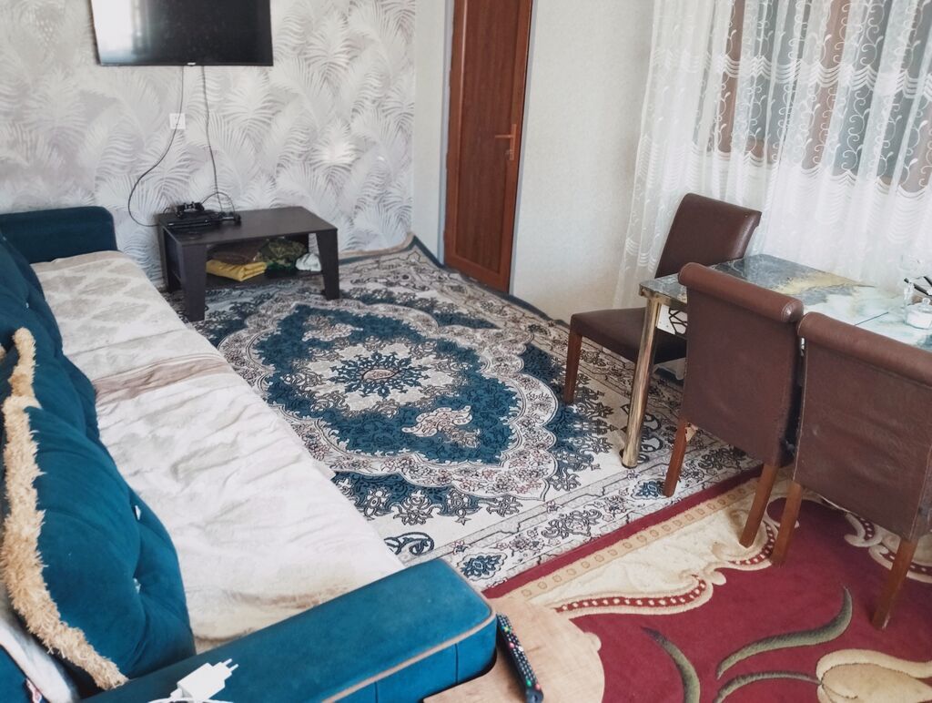 2 otaqlı həyət evi - Plan: 2 yataq otağı, qonaq otağı, mətbəx və