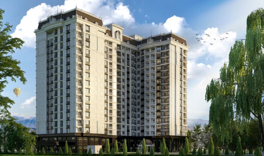 1 комната, 60 м², Золотой квадрат Элитка, 9 этаж, ПСО (под самоотделку)
