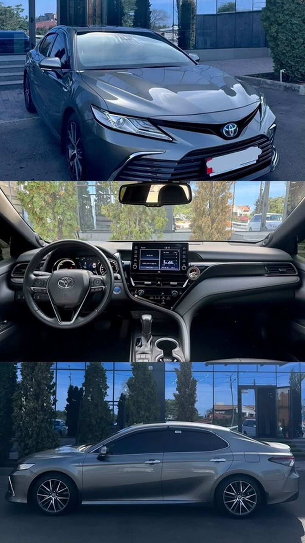 Toyota Camry: 2022 г., 2.5 л, Автомат, Гибрид, Седан: фото 3