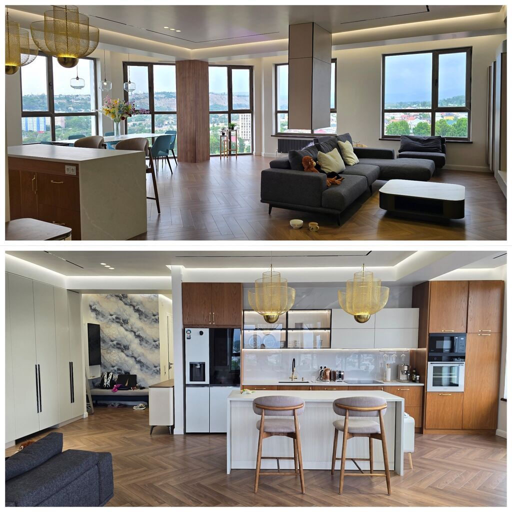 2 комнаты, 125 м², Резиденция, 12 этаж, Евроремонт: фото 3