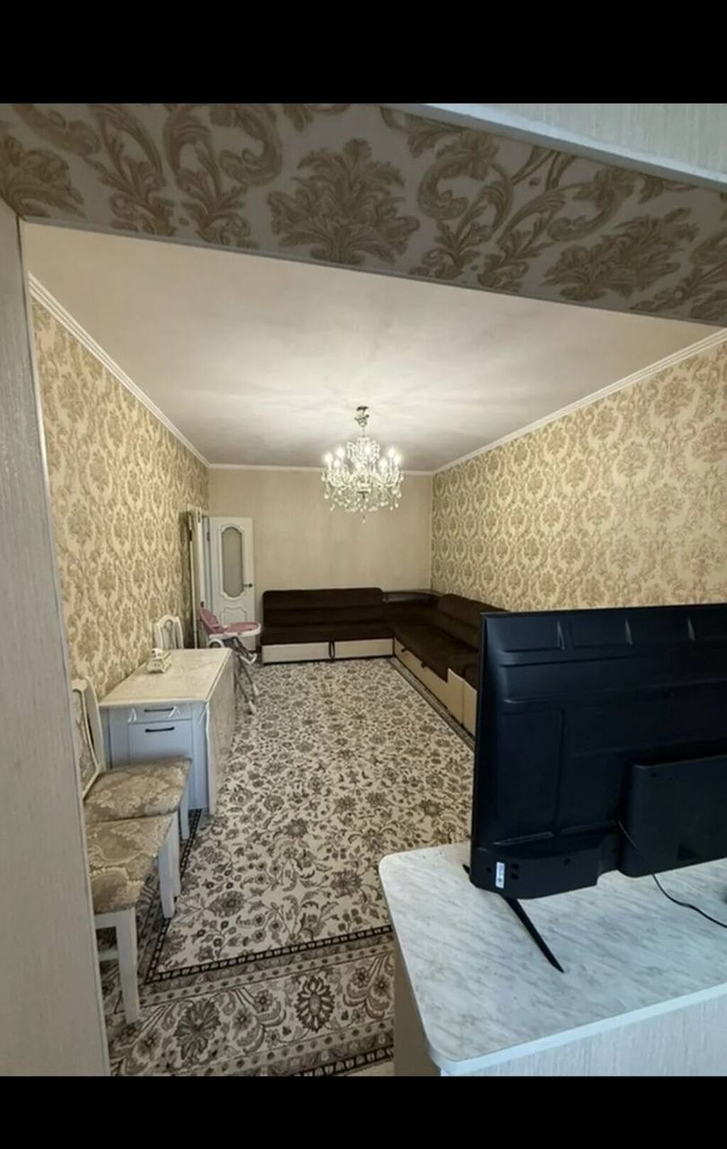 3 комнаты, 62 м², Аламедин-1 мкр 105 серия, 1 этаж, Евроремонт: фото 3