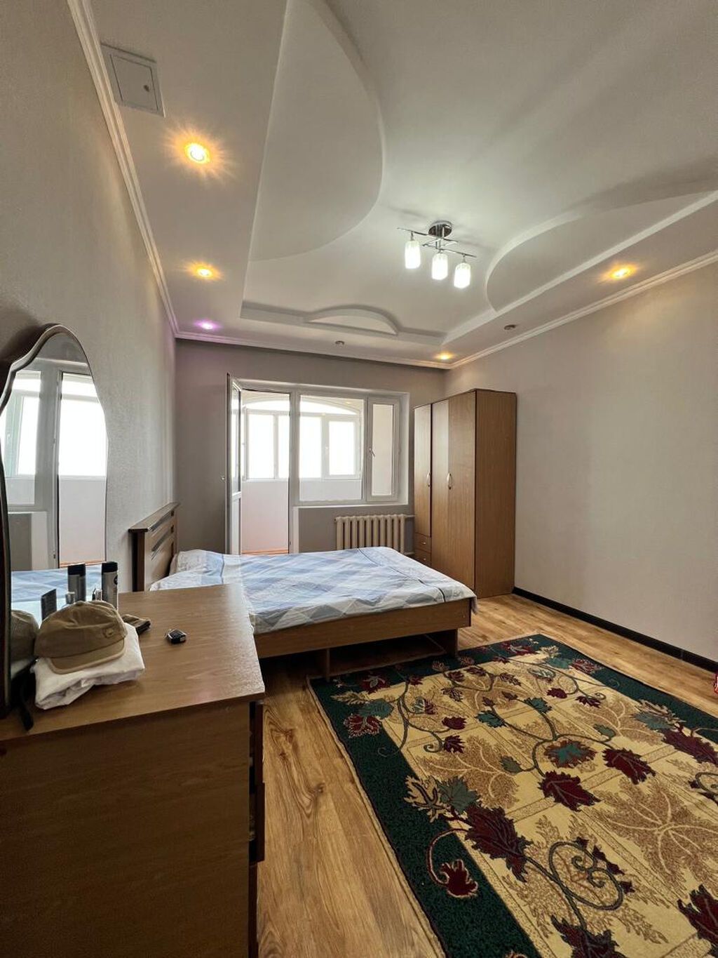 2 комнаты, 87 м², 12 мкр 106 серия улучшенная, 9 этаж, Евроремонт: фото 3